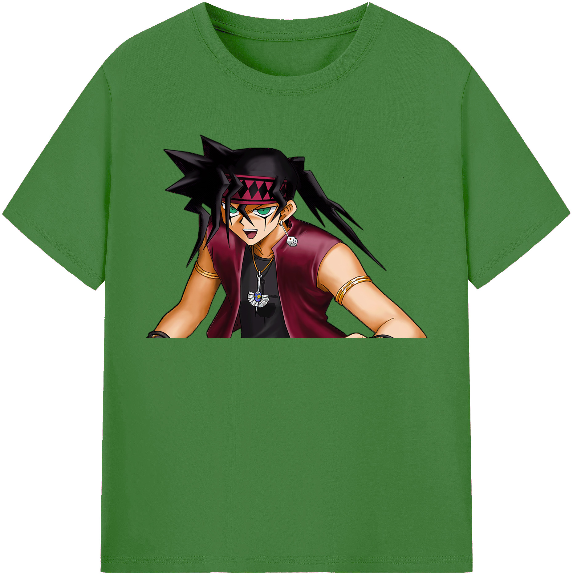 （画像用） 遊☆戯☆王 Yu-Gi-Oh! レディースカジュアルプリントTシャツ（綿100％）